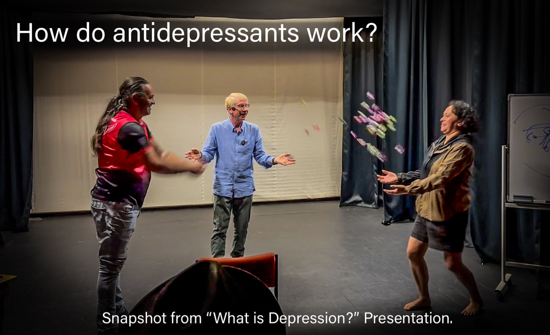 How do antidepressants work? Serotonin SSRI Depression Presentation NZ