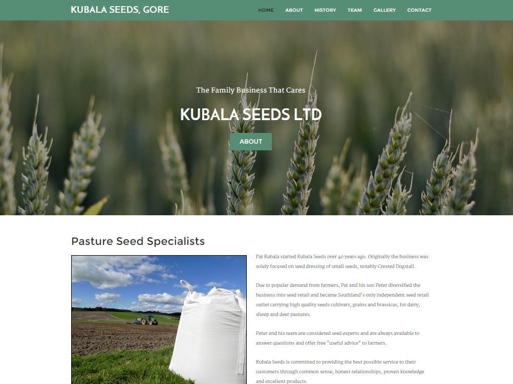 Best Seed business in Southland NZ